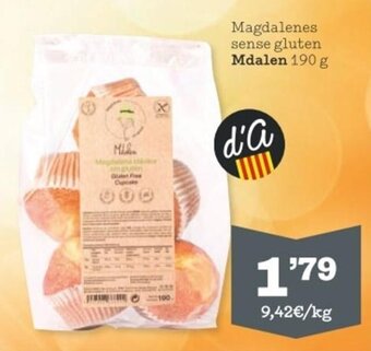 Sorli Magdalenes sense gluten MDALEN 190 g oferta