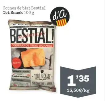 Sorli Cotnes de blat bestial tot snack 100 g oferta