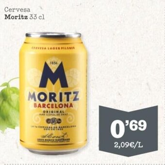 Sorli Cervesa MORITZ 33 cl oferta