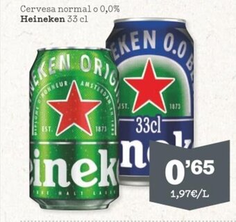 Sorli Cervesa normal o 0,0% HEINEKEN oferta