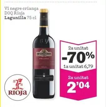 Sorli Vi Negre Criança DOQ Rioja Lagunilla 75cl oferta