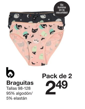 Zeeman Braguitas oferta