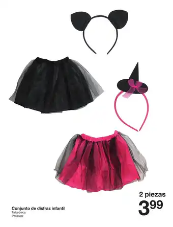 Zeeman Conjunto de Disfraz Infantil oferta