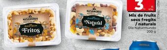 Dia Mix de Fruits Secs Fregits Naturals oferta