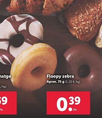 Lidl Floopy Zebra oferta