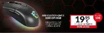 Game Clutch GM1 5000 DPI RGB oferta