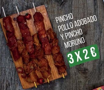 Alimerka Pincho Pollo Adobado Y Pincho Moruno oferta