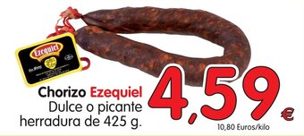 Alimerka Ezequiel Chorizo DUlce o Picante oferta