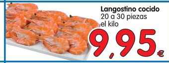 Alimerka Langostino cocido 20 a 30 piezas oferta