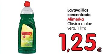 Alimerka Alimerka Lavavajillas concentrado 1 litro oferta