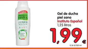 Alimerka Instituto Español Gel de ducha piel sana 1,25 litros oferta