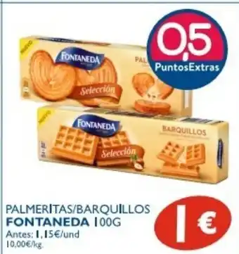 Fontaneda Palmeritas/Barquillos I00g