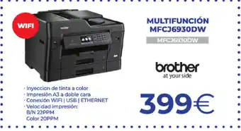 Computer Store Brother Multifunción MFCJ6930DW oferta