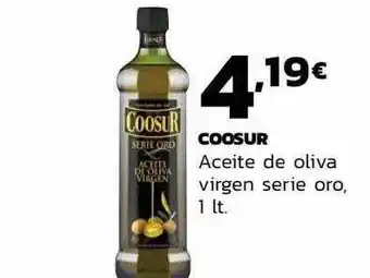 Supermercados Lupa Coosur aceite de oliva virgen serie oro oferta
