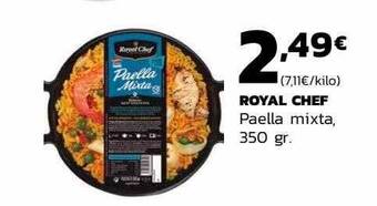 Supermercados Lupa Royal chef paella mixta oferta