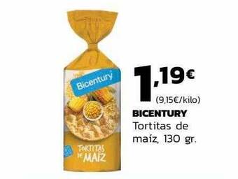 Supermercados Lupa Bicentury tortitas de maíz oferta