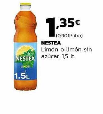 Supermercados Lupa Nestea limón o limón sin azúcar oferta
