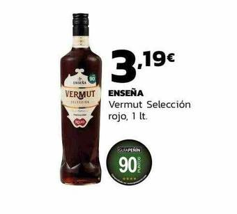 Supermercados Lupa Enseña vermut selección rojo oferta