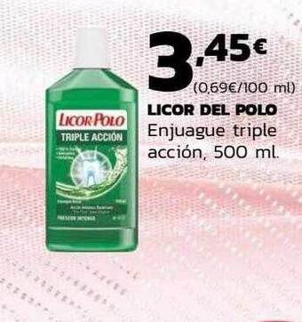 Supermercados Lupa Licor del polo enjuague triple acción oferta