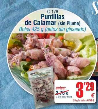 Abordo Puntillas de calamar oferta