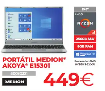Computer Store Medion Portátil Akoya E 15301 oferta