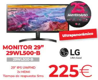 Computer Store LG Monitor 29" 29WL500-B oferta