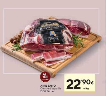 Caprabo Aire sano centre d'espatlla dop teruel oferta