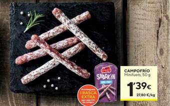 Caprabo Campofrio minifuets oferta