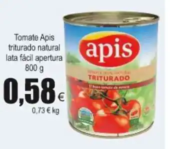FROIZ Tomatis Apis triturado natural lata fácil apertura 800g oferta