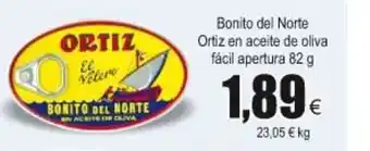 FROIZ Ortiz Bonito del Norte Ortiz en aceite de oliva fácil apertura 82g oferta