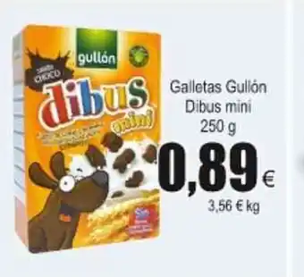 FROIZ Dibus mini Galletas Gullón 250g oferta