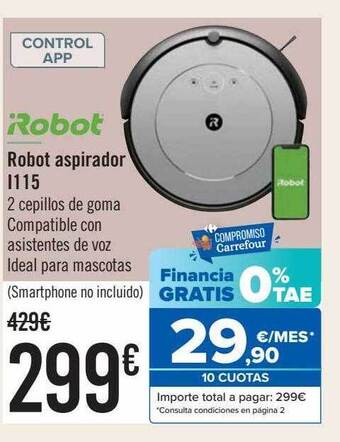 Carrefour Robot aspirador i115 oferta