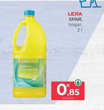 SPAR Gran Canaria Lejía spar hogar oferta