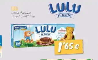 SPAR Gran Canaria Lulu ositos chocolate oferta