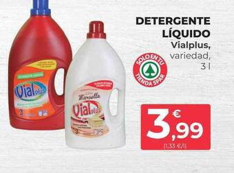 SPAR Gran Canaria Detergente líquido vialplus oferta