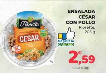 SPAR Gran Canaria Ensalada césar con pollo florette oferta