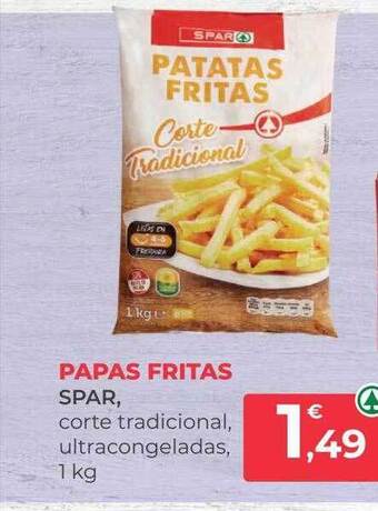 SPAR Gran Canaria Papas fritas spar oferta