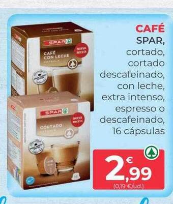 SPAR Gran Canaria Café spar oferta