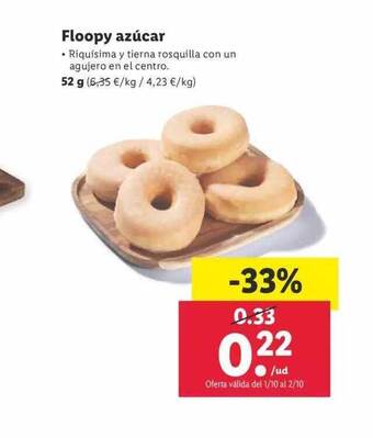 Lidl Floopy azúcar oferta