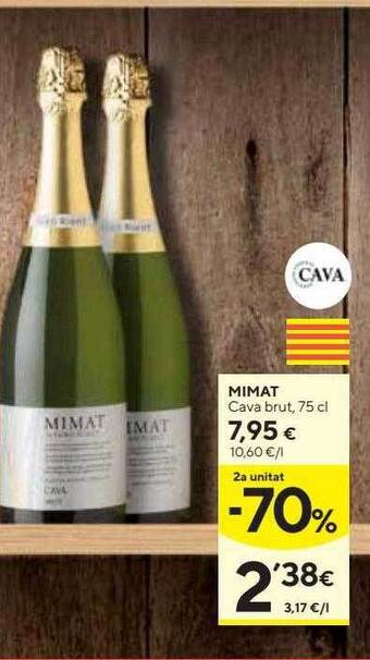 Caprabo Mimat cava brut oferta