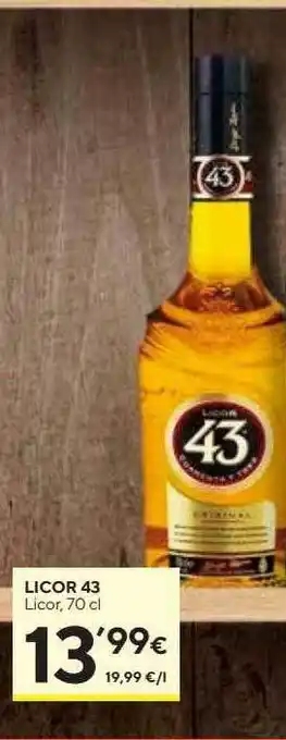 Caprabo Licor 43 licor oferta