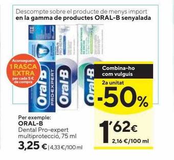 Caprabo Oral-b dental pro-expert multiprotecció oferta