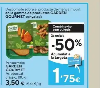 Caprabo Garden gourmet arrebossat clàssic oferta