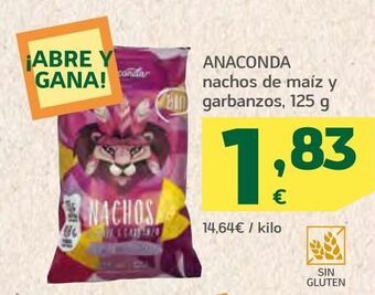 HiperDino Nachos oferta