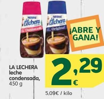 HiperDino Leche condensada la lechera oferta