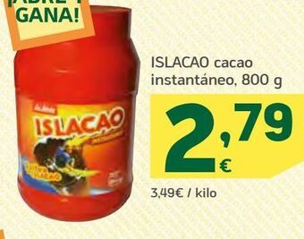 HiperDino Cacao soluble islacao oferta