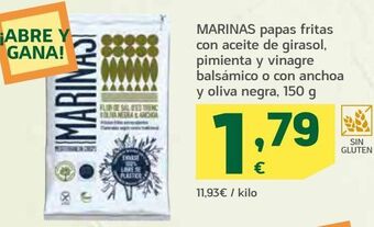 HiperDino Patatas fritas oferta