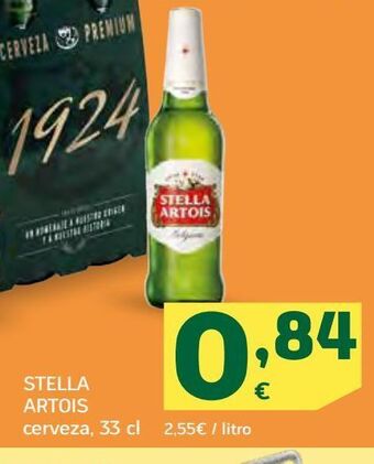 HiperDino Cerveza stella artois oferta