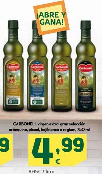 HiperDino Aceite de oliva virgen extra carbonell oferta