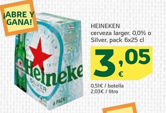HiperDino Cerveza heineken oferta